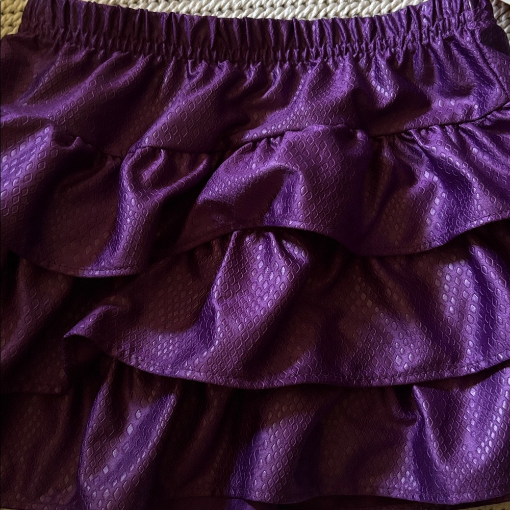Skirt girls new size XS (4-5) polyester underlayer 60% cotton 40% polyester